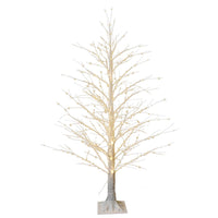 5' Pre-Lit Warm White Fairy Twinkle LED White Birch Twig Tree