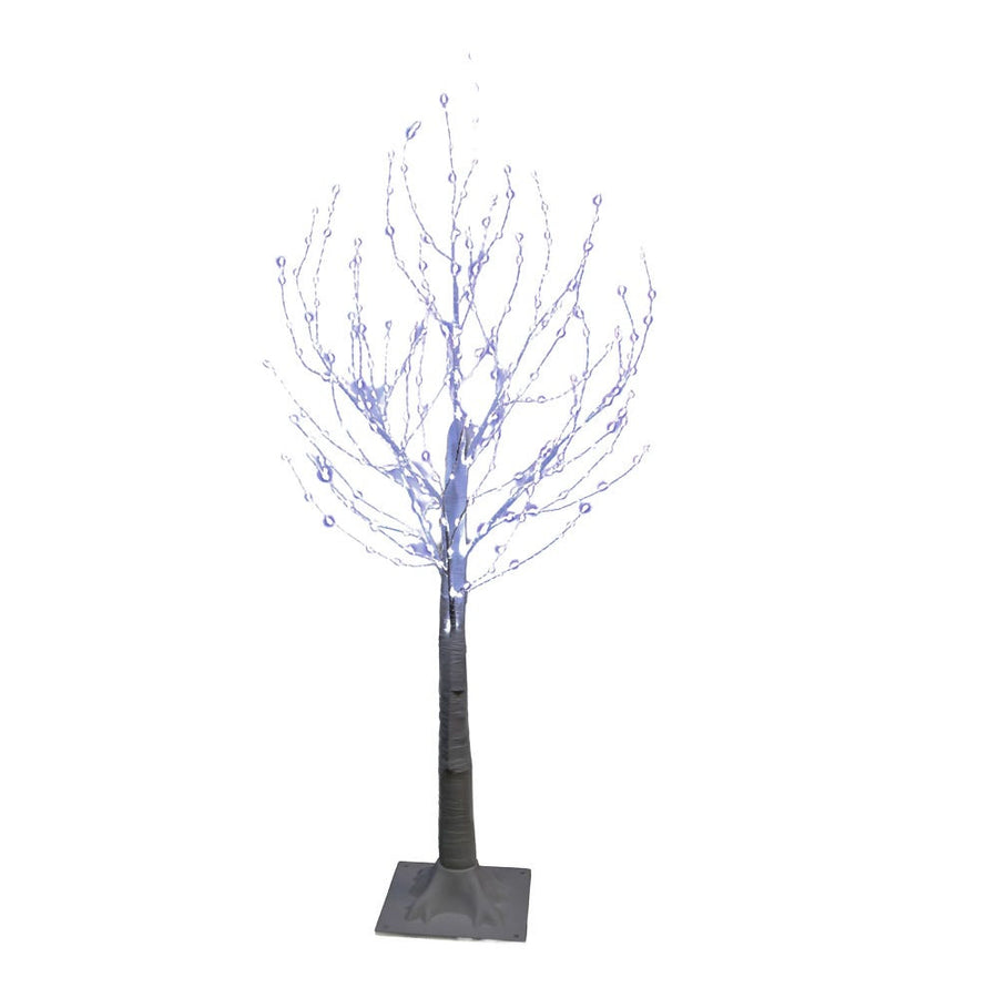 3' Pre-Lit Cool White Fairy LED Winter White Twig Tree