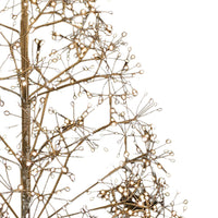 4' Pre-Lit Warm White LED Silhouette Fairy Tree