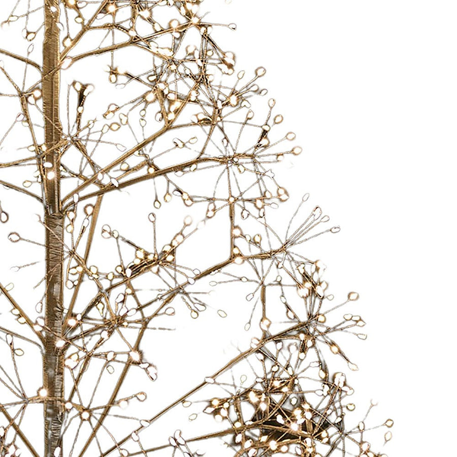 4' Pre-Lit Warm White LED Silhouette Fairy Tree