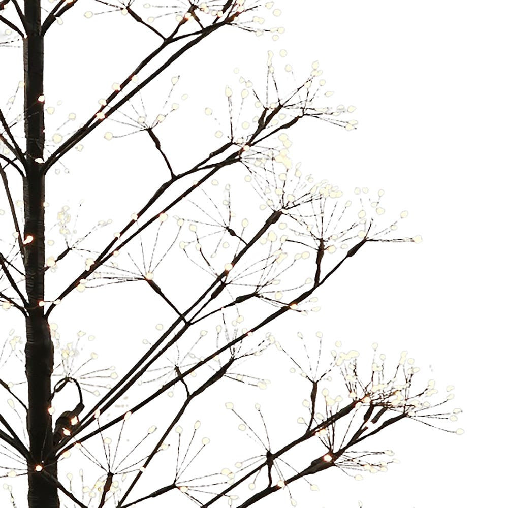 5' Pre-Lit Warm White LED Silhouette Fairy Tree