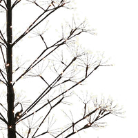 5' Pre-Lit Warm White LED Silhouette Fairy Tree