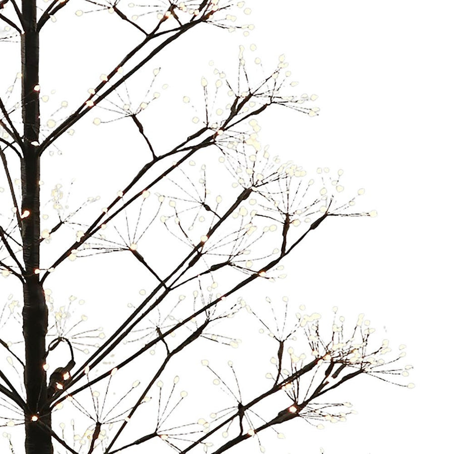 5' Pre-Lit Warm White LED Silhouette Fairy Tree