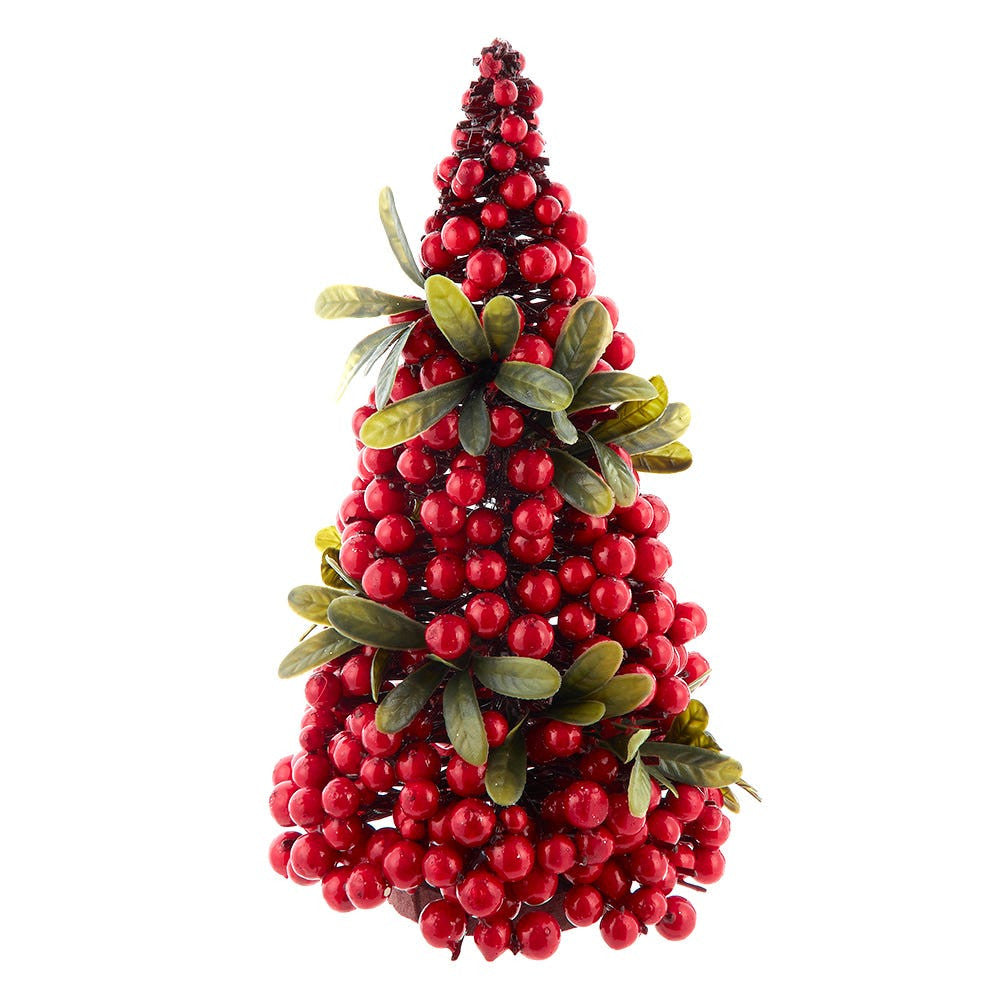 11.8" Red Berry Tree