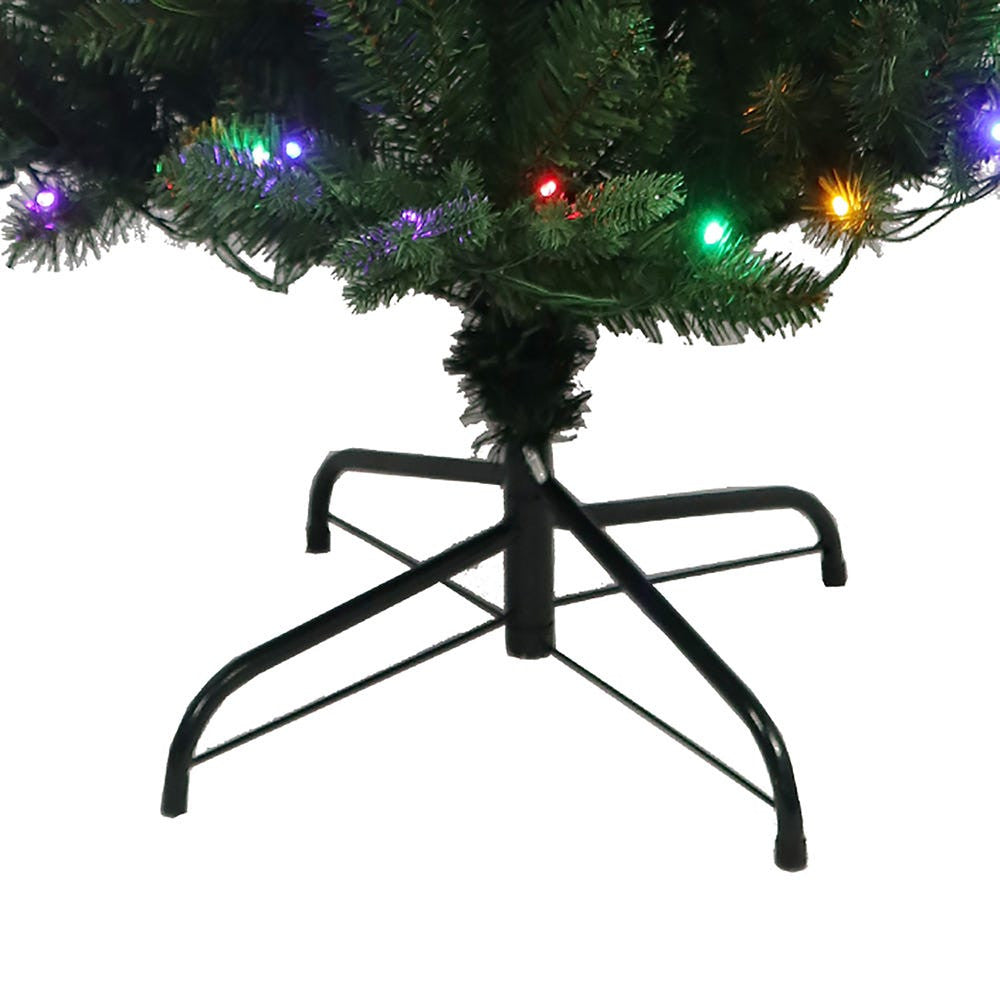 4.5' Pre-Lit Multicolor LED Jackson Pine Tree