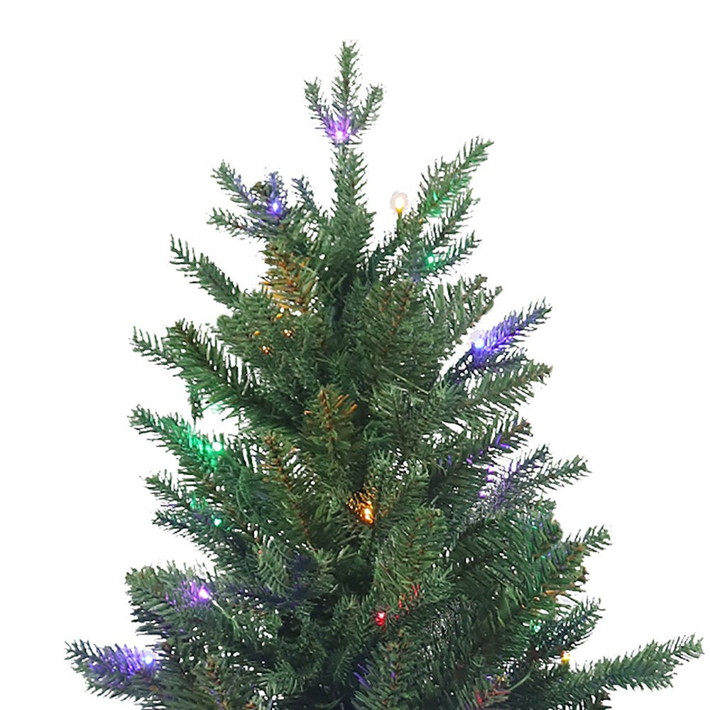 4.5' Pre-Lit Multicolor LED Jackson Pine Tree