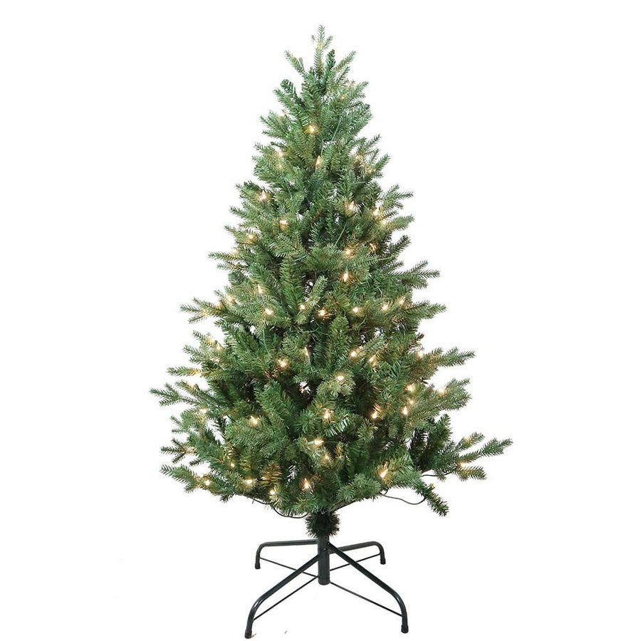 4.5' Pre-Lit Clear Incandescent Jackson Pine Tree
