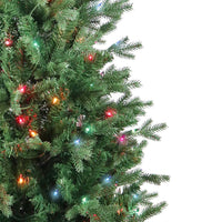 4.5' Pre-Lit Multicolor Incandescent Jackson Pine Tree