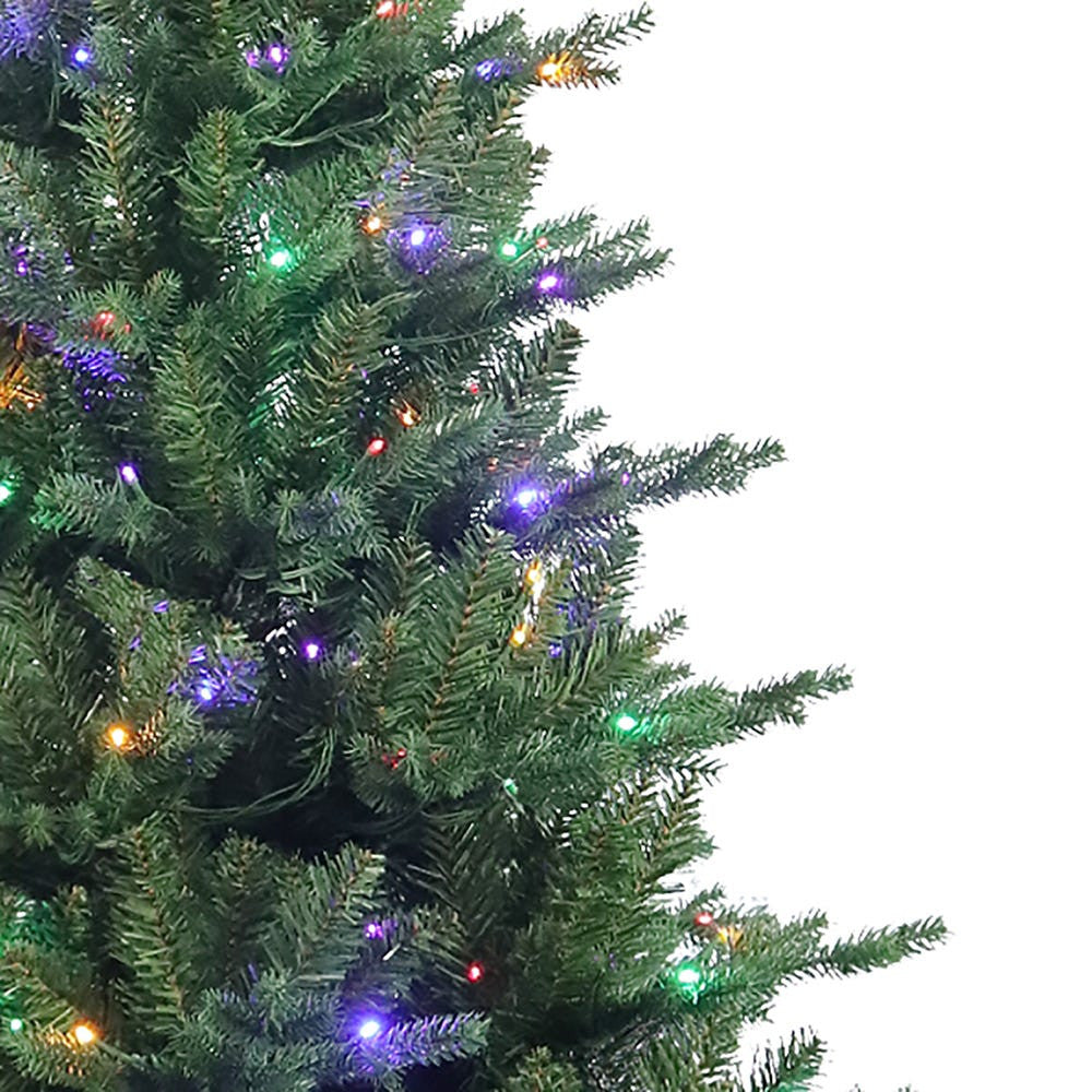 6' Pre-Lit Multicolor LED Jackson Pine Tree