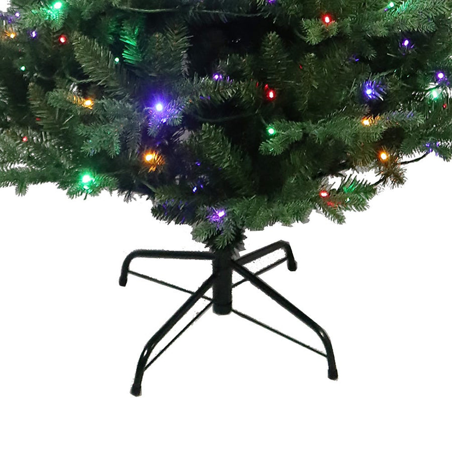 6' Pre-Lit Multicolor LED Jackson Pine Tree