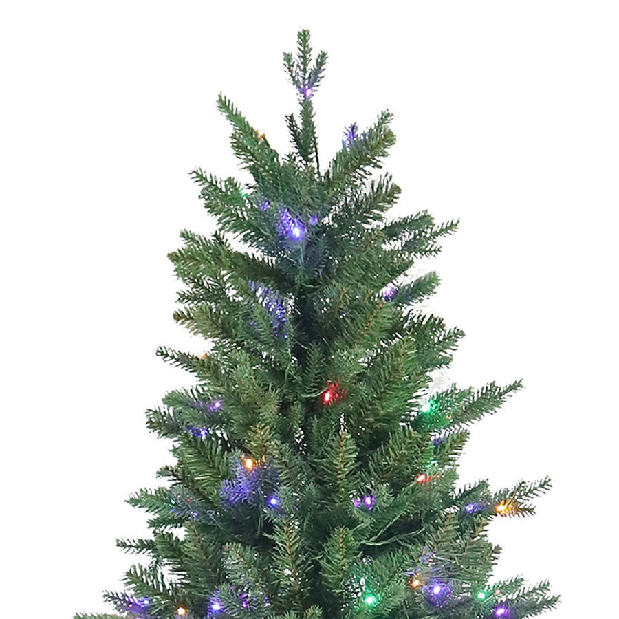 6' Pre-Lit Multicolor LED Jackson Pine Tree