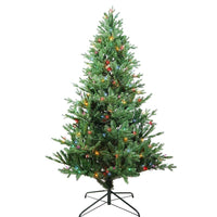 6' Pre-Lit Multicolor Incandescent Jackson Pine Tree