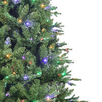 9' Pre-Lit Multicolor LED Jackson Pine Tree