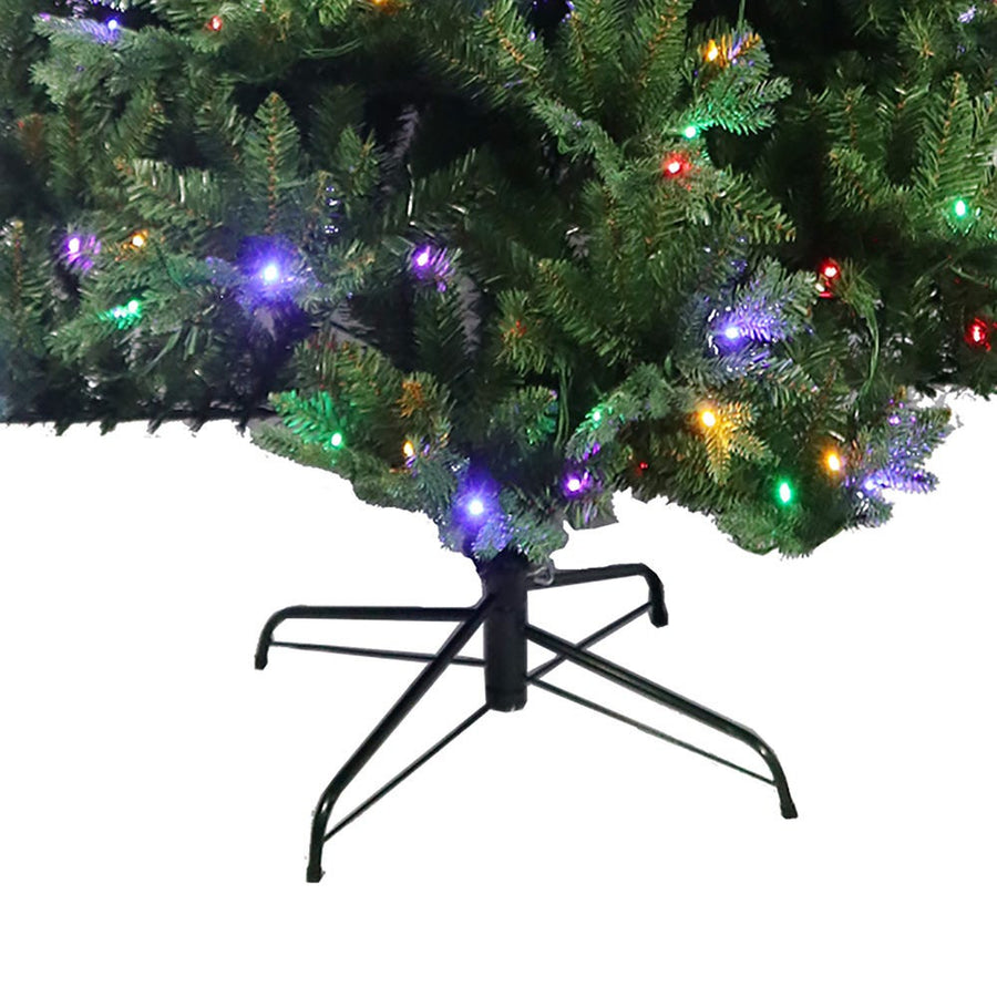 9' Pre-Lit Multicolor LED Jackson Pine Tree