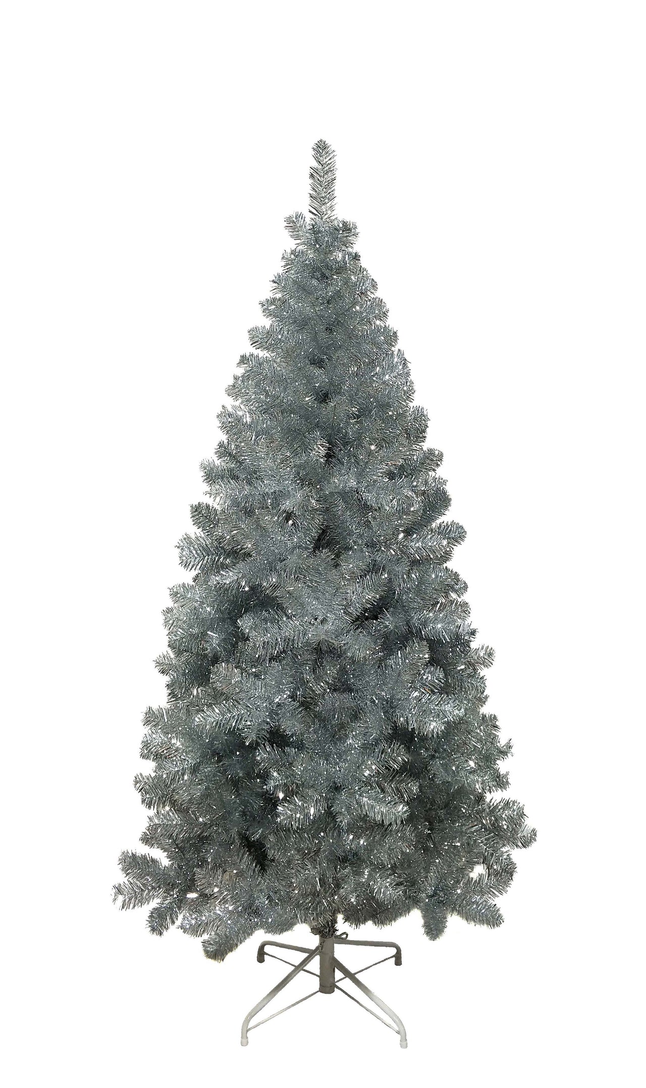 6' Un-Lit Silver Point Pine Tree
