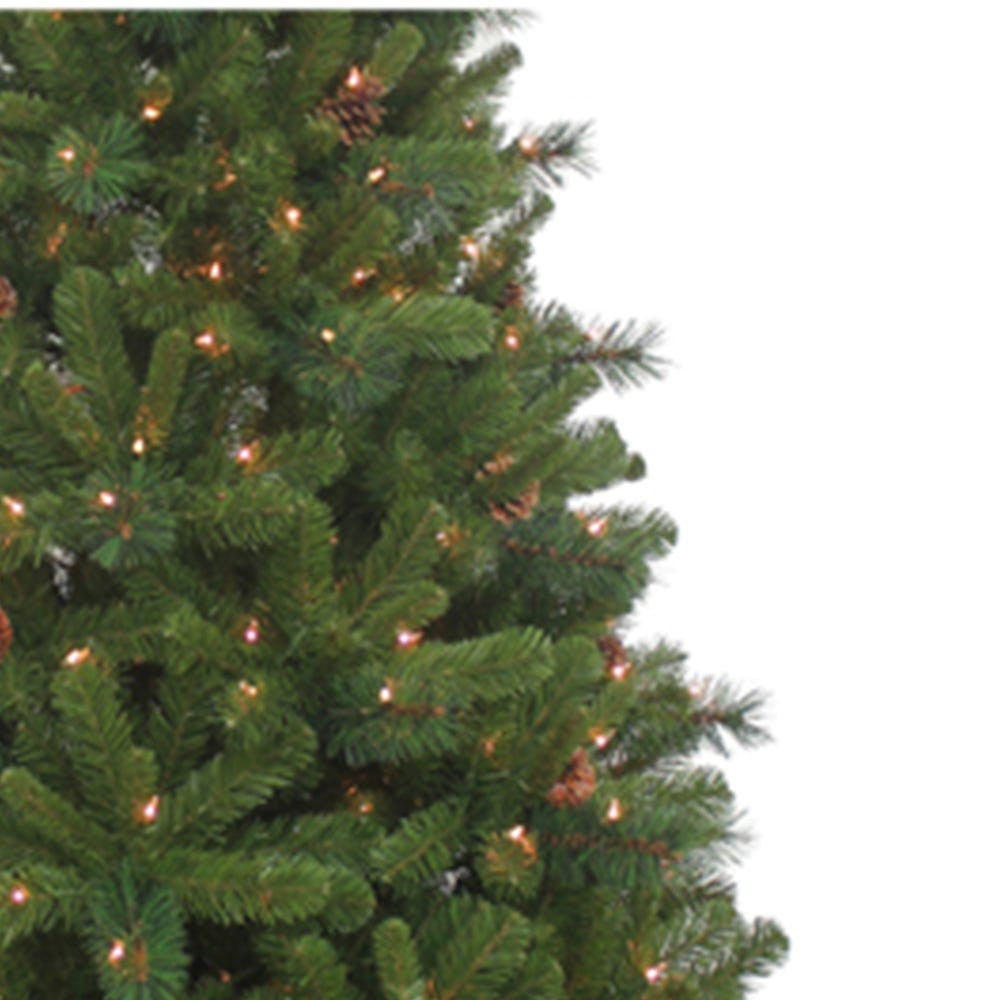 7.5' Pre-Lit Clear Incandescent Burlington Spruce Tree