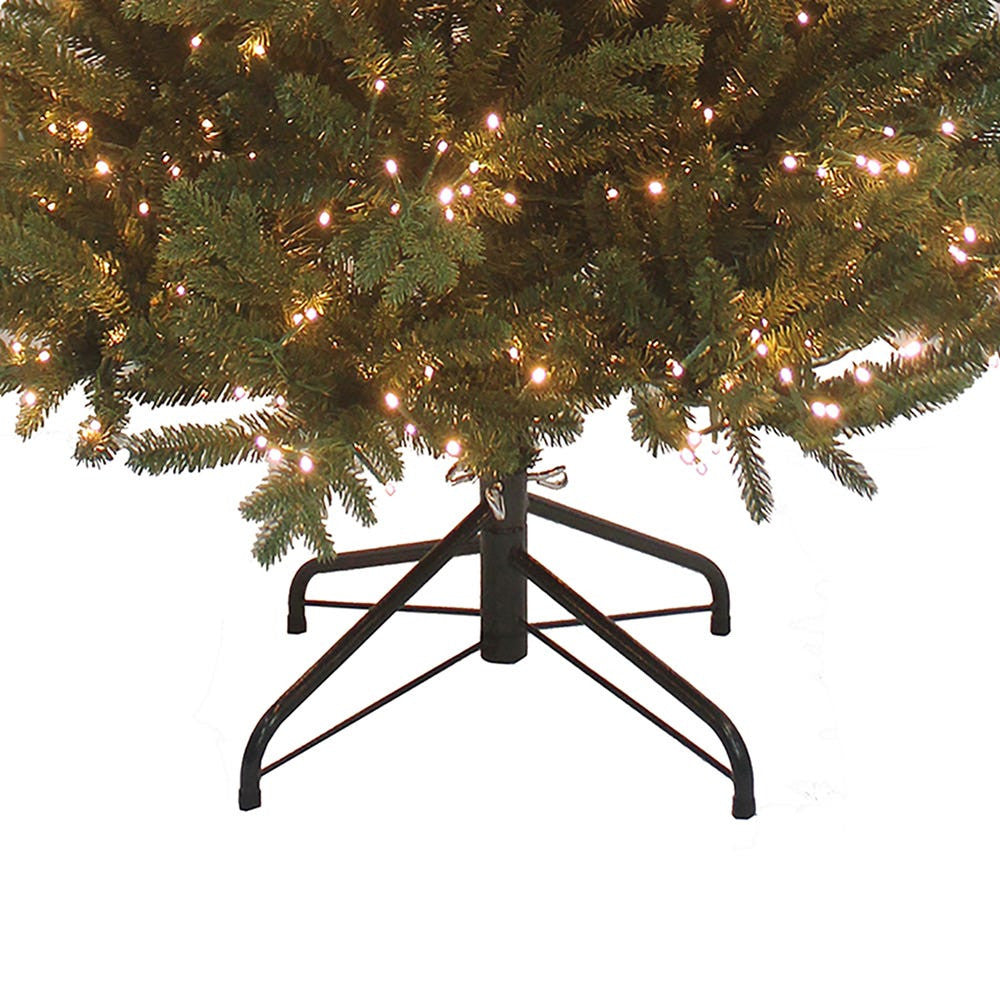 5' Pre-Lit Warm White Custer LED Noble Fir Tree