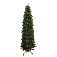 7' Pre-Lit Warm White LED Studio Spruce Tree