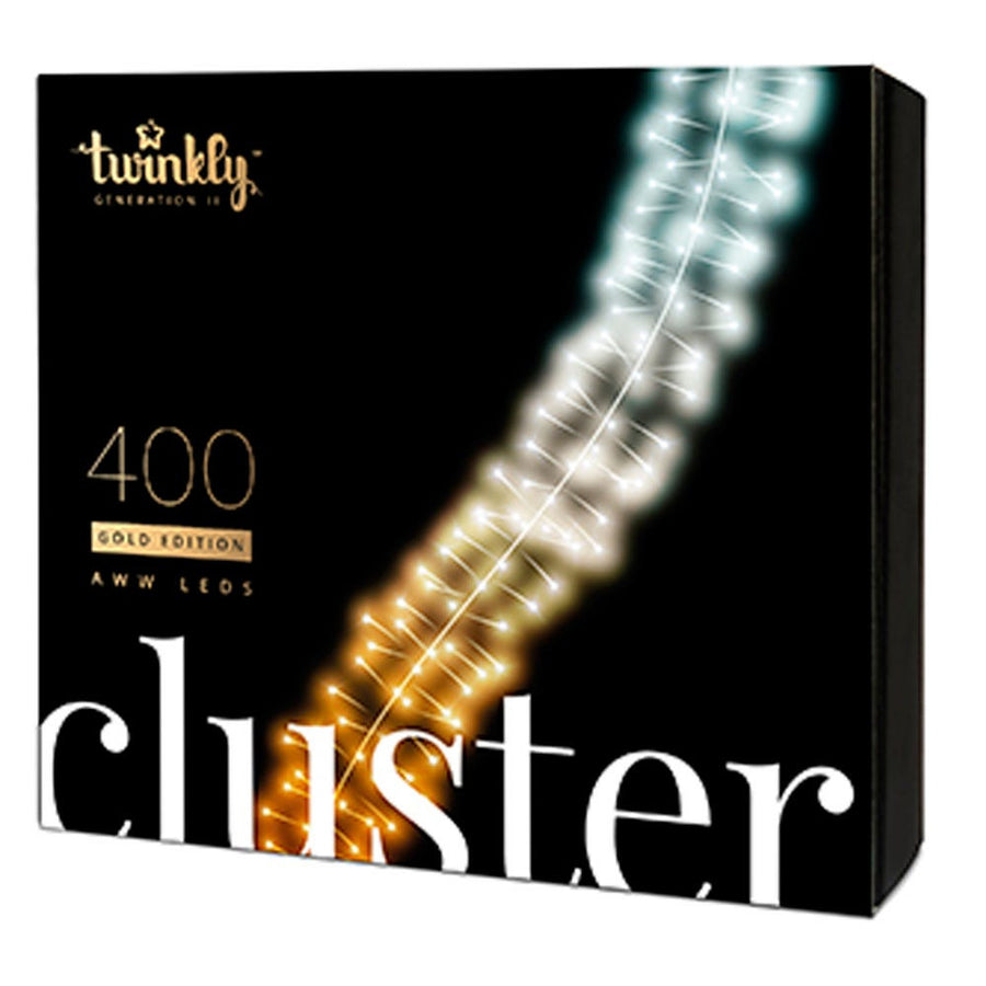 Twinkly™ 400-Light AWWLED Cluster Garland Light Set (Generation II)