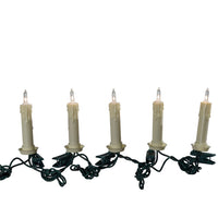 18' UL 10L Candle Clip-On Connectible Light Set with 24