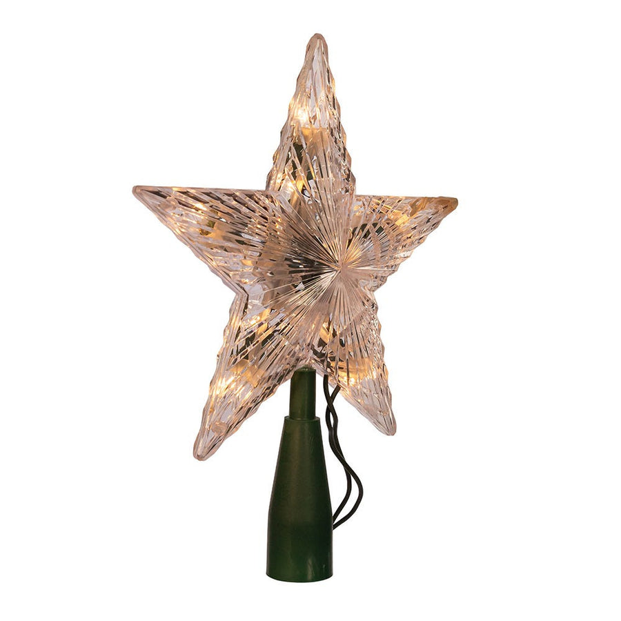 7" UL 10L Clear Star Treetop