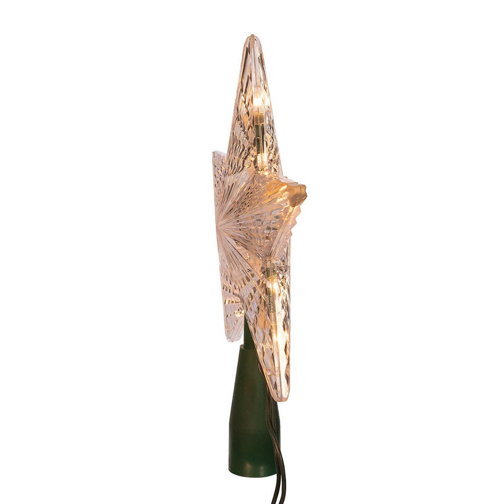 7" UL 10L Clear Star Treetop