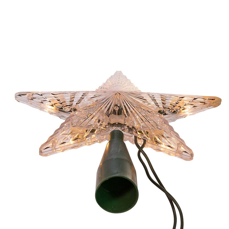 7" UL 10L Clear Star Treetop