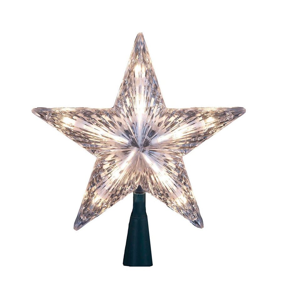 7" UL 10L Clear Star Treetop