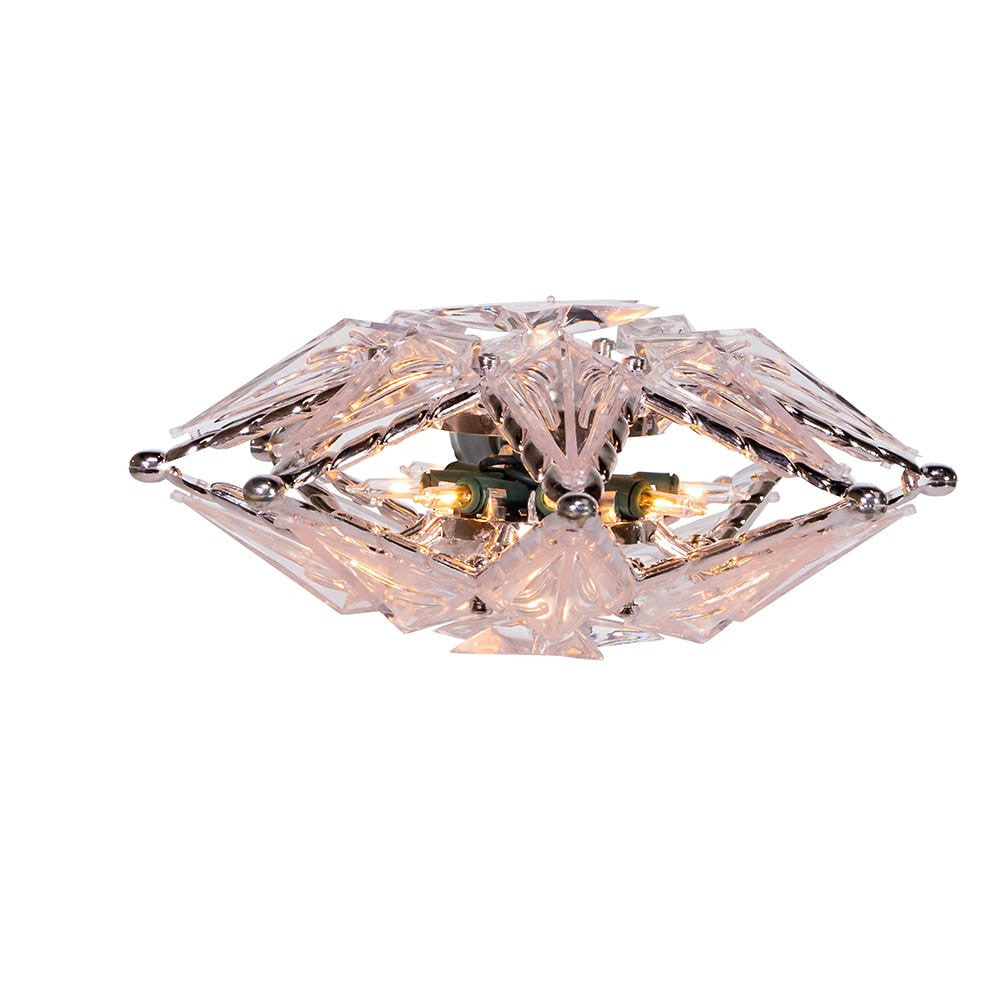 8" UL 10L 8-Point Clear Star Treetop
