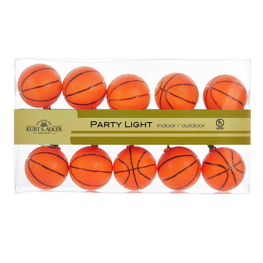 9' UL 10L Basketball Connectible Light Set
