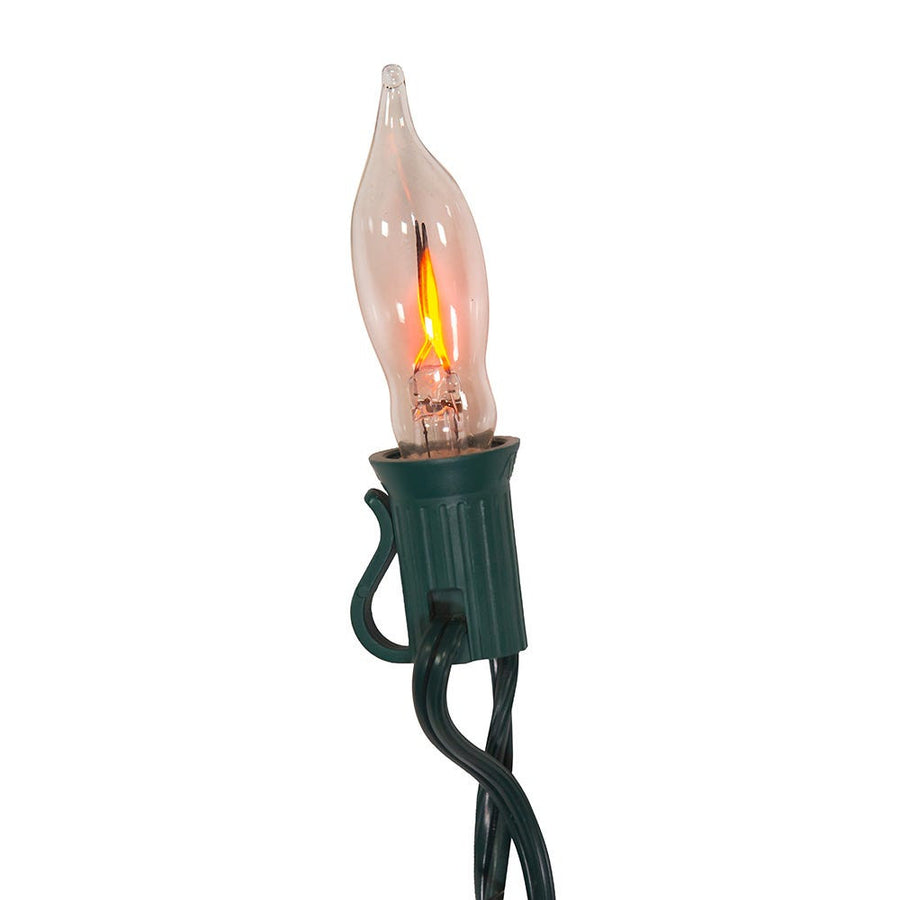 9' UL 10L C7 Flicker Flame Connectible Light Set