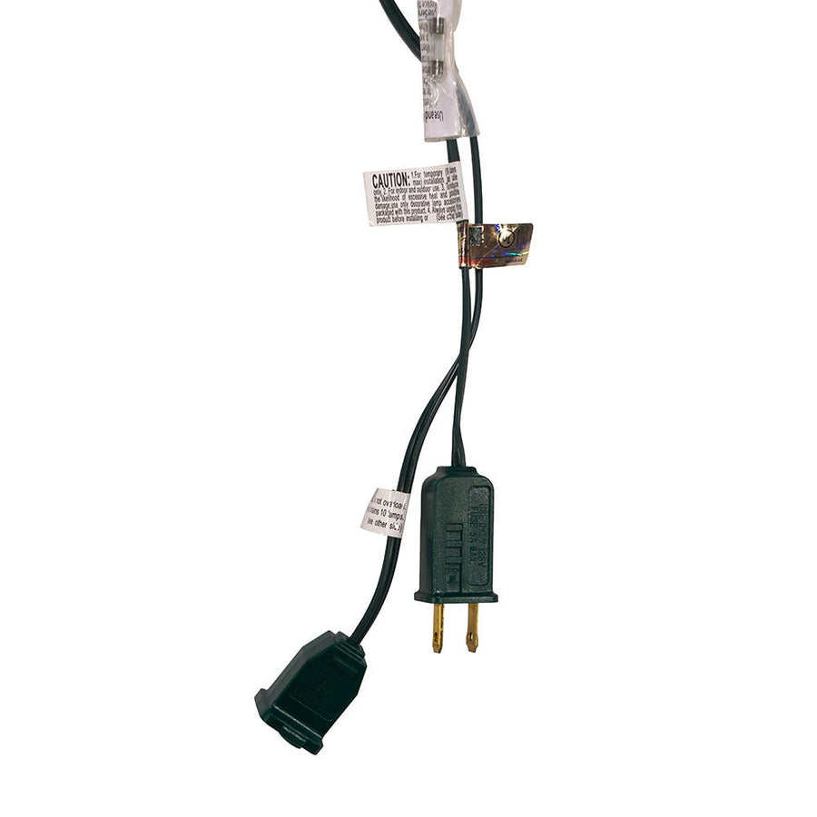 9' UL 10L C7 Flicker Flame Connectible Light Set