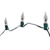 18' UL 10L C7 Flicker Flame Connectible Light Set with 24