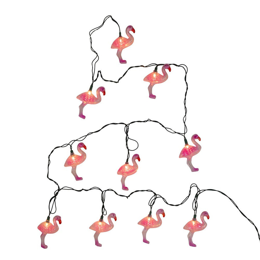 9' UL 10L Flamingo Light Set