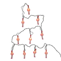 9' UL 10L Flamingo Light Set