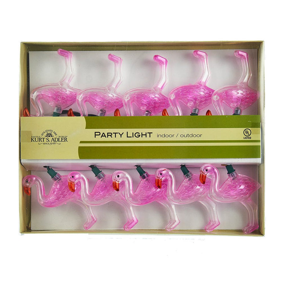9' UL 10L Flamingo Light Set