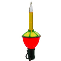 15' UL 7-Light C7 Multicolored Bubble Light Set