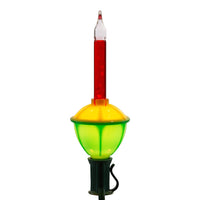 15' UL 7-Light C7 Multicolored Bubble Light Set