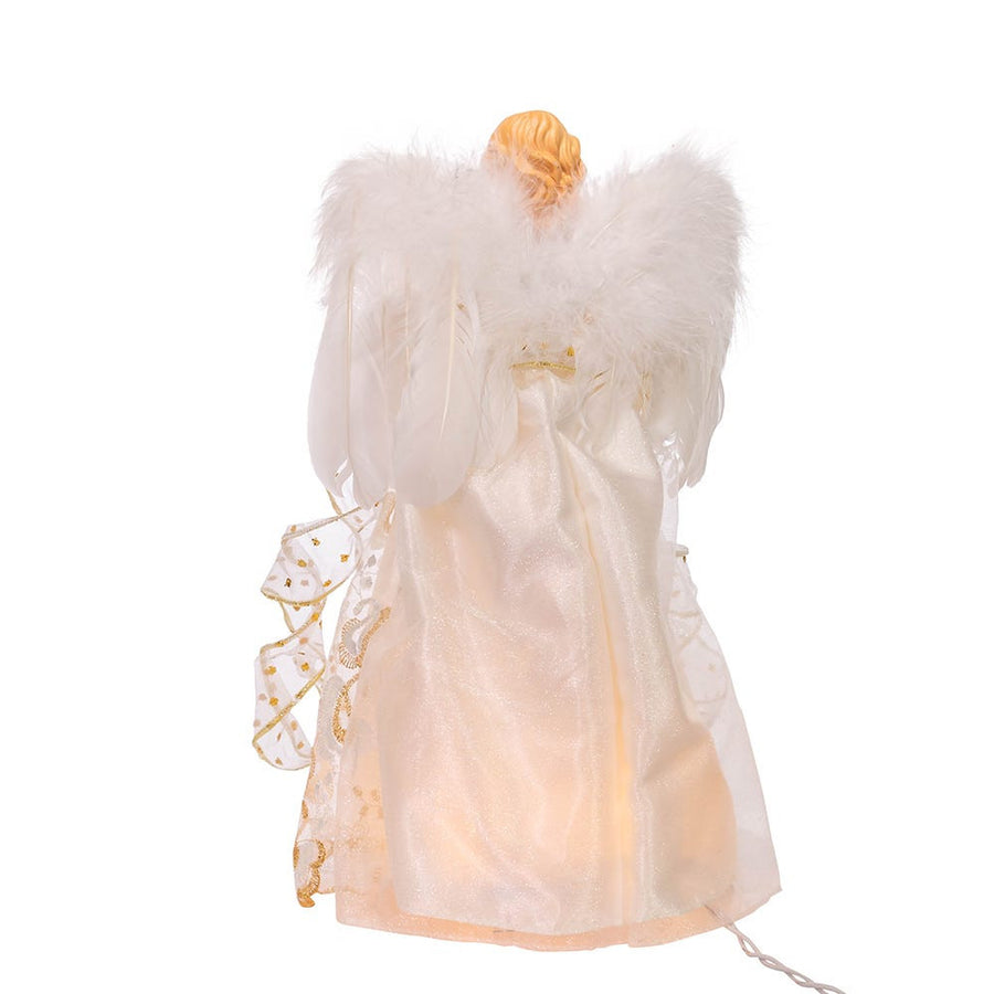 14" UL 10L Gold Angel Treetop