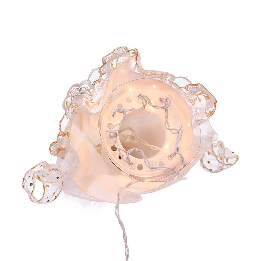 14" UL 10L Gold Angel Treetop