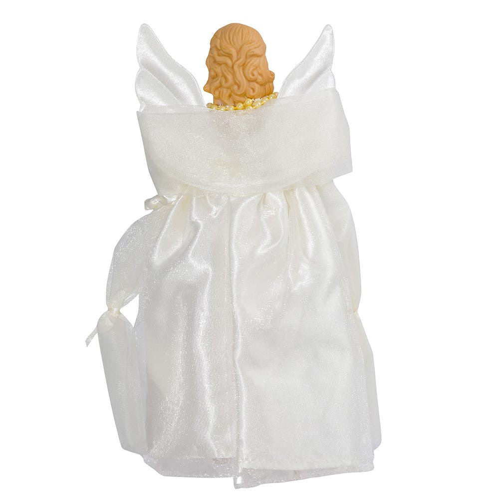 10" UL 10L Gold and Ivory Angel Treetop