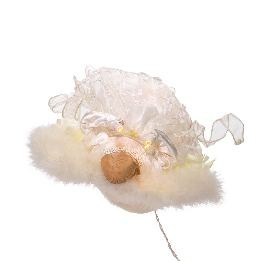 12" UL 10L Ivory Angel Treetop