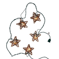 9' UL 10L Rattan Natural Star Light Set