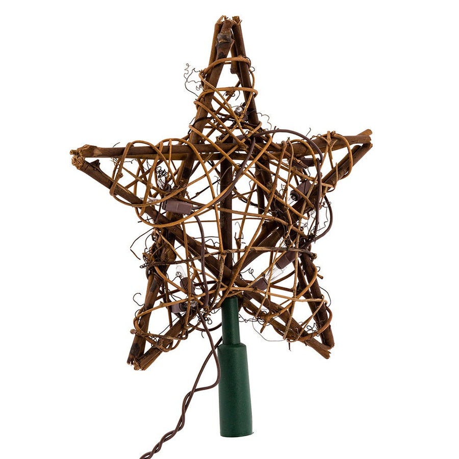27.7" UL 10L Rattan Natural Star Treetop
