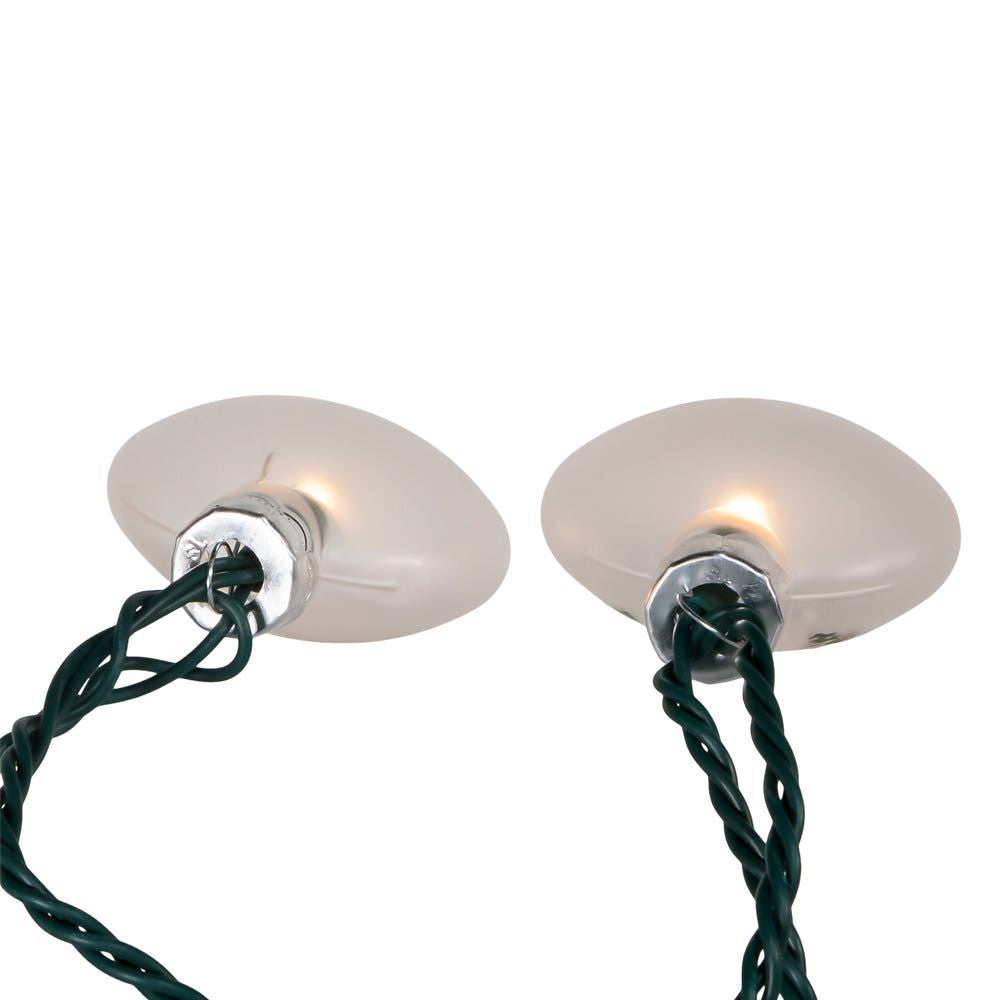 9' UL 10L Cardinal and Cabin Disc Light Set With Green Wire