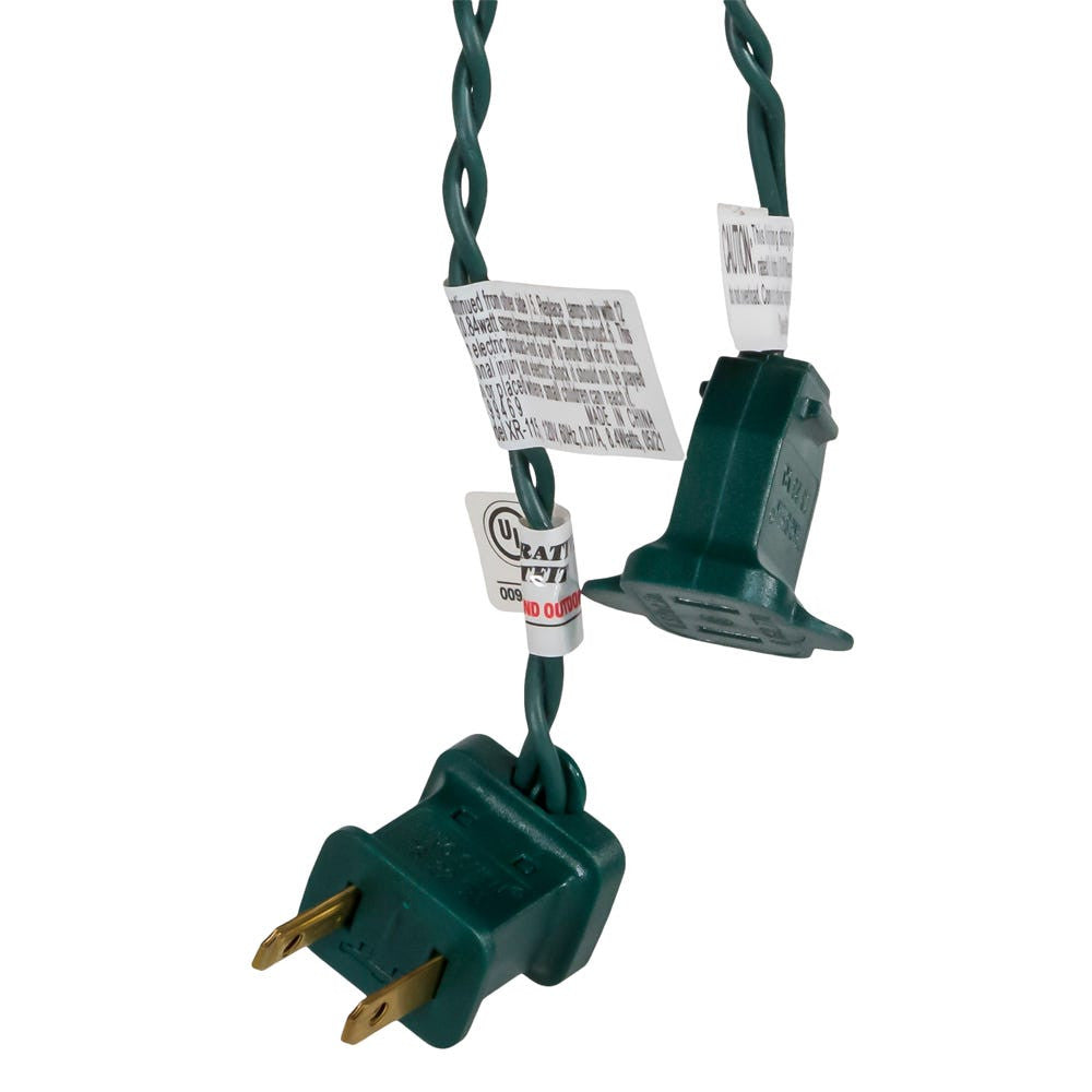 9' UL 10L Cardinal and Cabin Disc Light Set With Green Wire