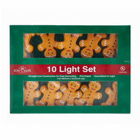 9' UL 10L Gingerbread Man Light Set