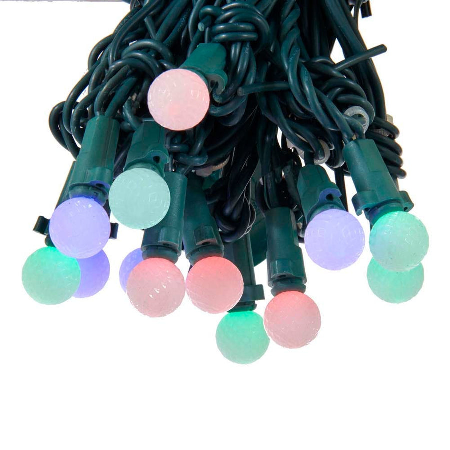 6'x4' 120-Light G15 Frosted Dual Color (Warm White & Multicolor) LED Color Changing Net Lights (8 Functions)