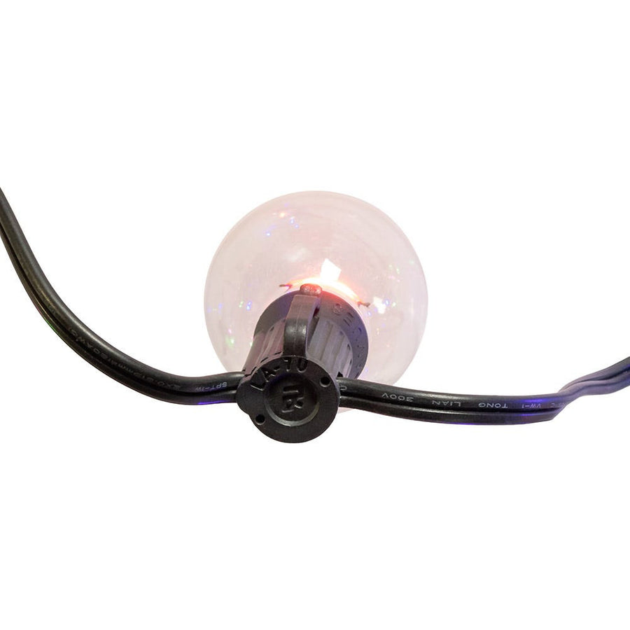9' UL 10L Multicolored G40 LED Light Set
