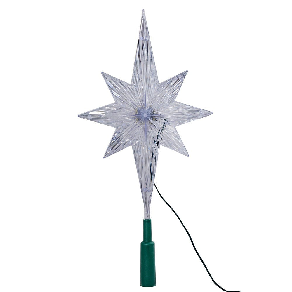 11.25" 10L Color-Changing LED Polar Star Treetop